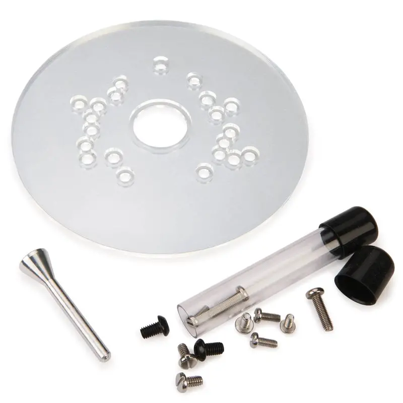 Precision Base Plate Adapter for Compact and Cordless Trim Routers
