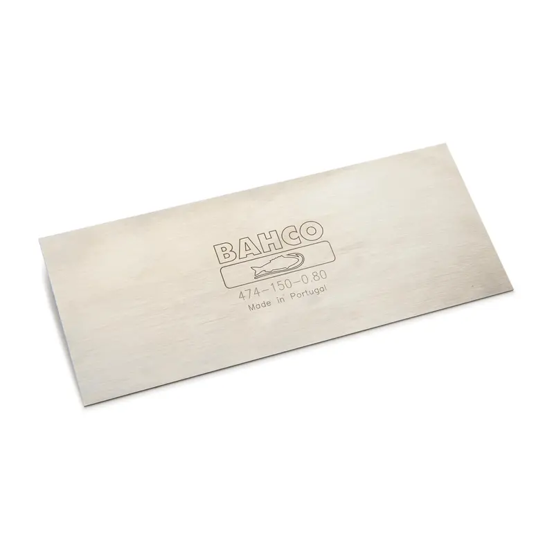 Precision Cabinet Scraper – 0.80 mm Thick × 6″ Blade Length