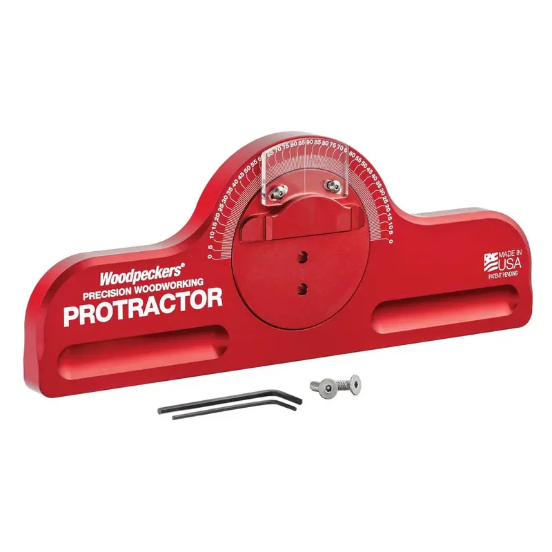 Precision Woodworking Protractor Head with Rack-It Mounting