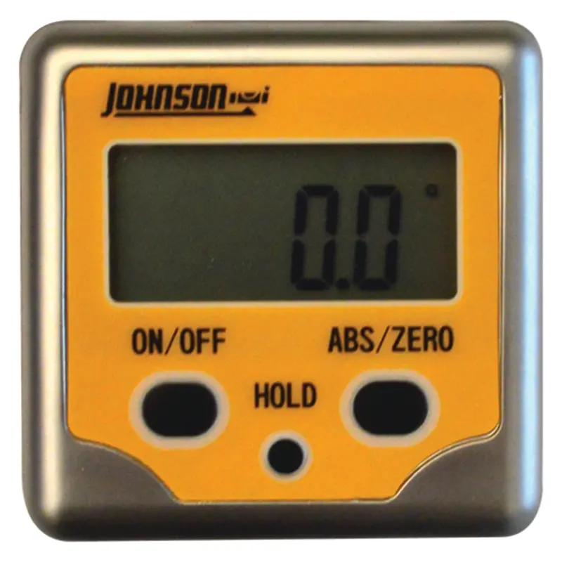 Professional 3-Button Magnetic Digital Angle Gauge