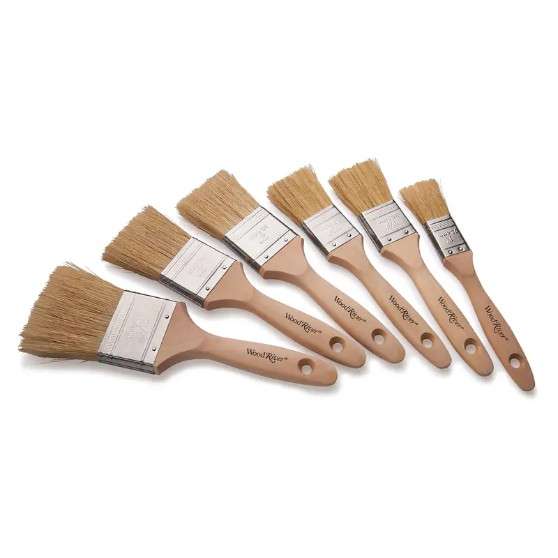 Professional 6-Piece Paint Brush Set for Smooth Coverage