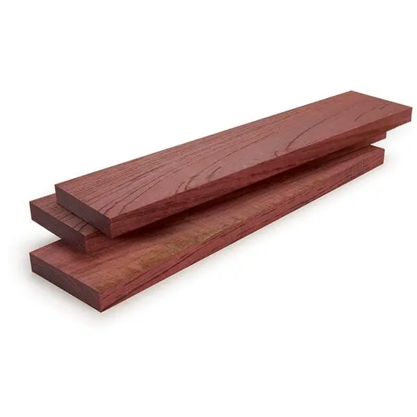 Purpleheart Hardwood Lumber – 3/4″ Thick × 4″ Wide × 12″ Long (3-Pack)