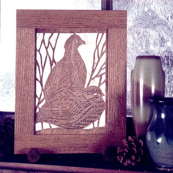 Quail Country Wooden Project Plan – Printable Paper Blueprint