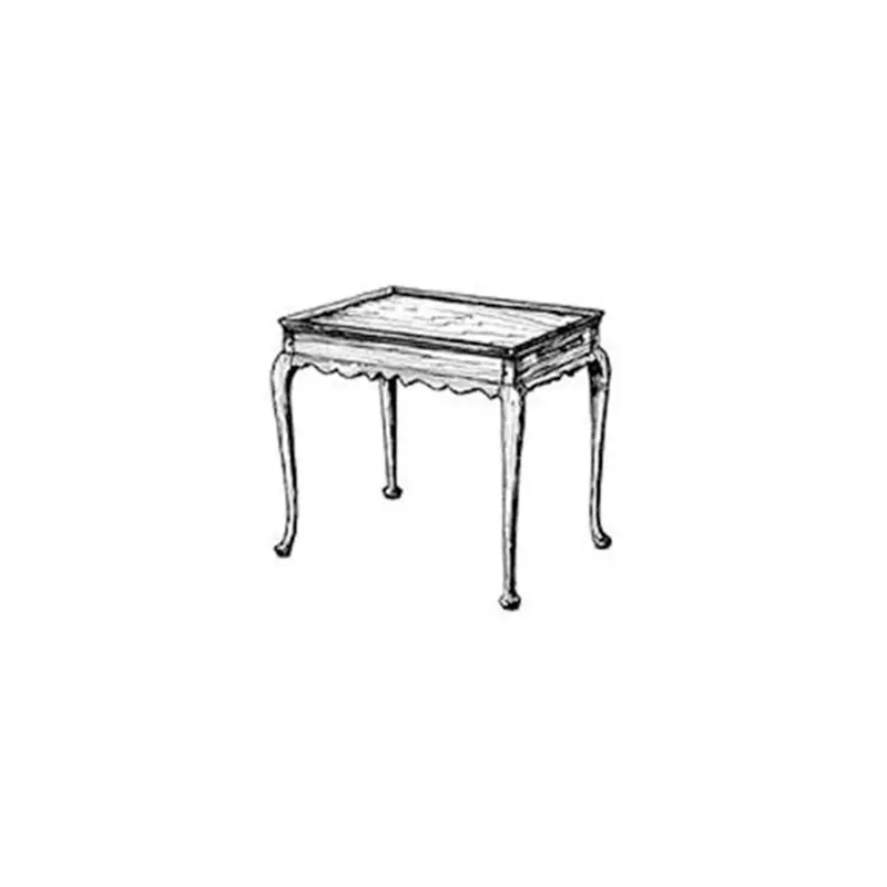 Queen Anne Tea Table Woodworking Plan – Classic Turned-Leg Design