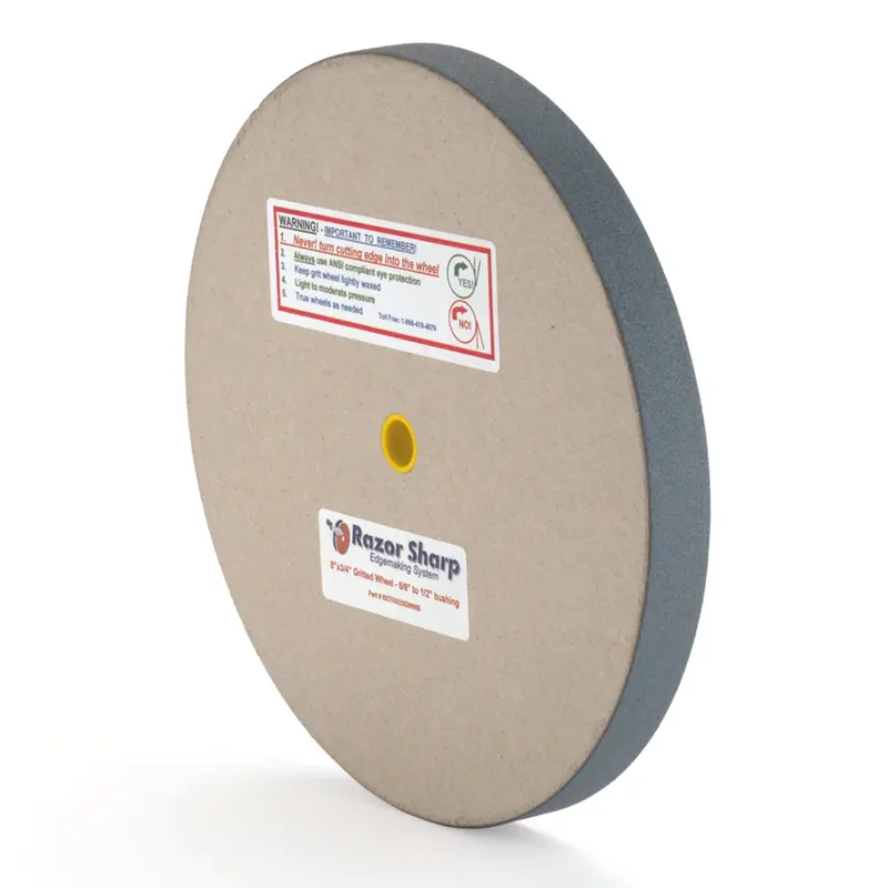 RazorSharp 8″ Grit Wheel – Precision Edge-Honing Tool for Sharpening Systems
