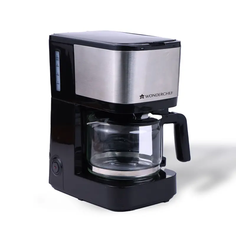 Regalia Pronto 600W 3-in-1 Coffee Maker – Brews Filter, Espresso & Cappuccino – Auto Shut-Off, 750ml Carafe