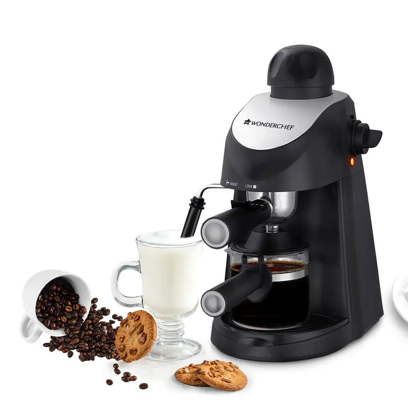 Regenta 5-Bar Espresso Machine: Integrated Milk Frother, Home Barista Quality for Espresso, Cappuccino & Latte — 2-Year Warranty