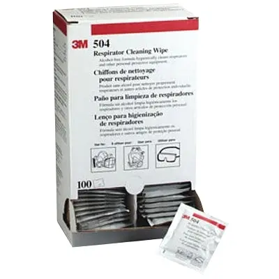 Respirator Cleaning Wipes for Mechanical, Assembly, and Painting Applications