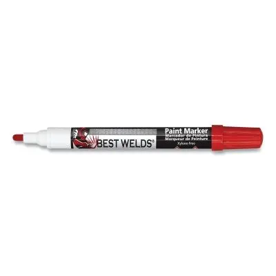 Reversible Bullet-Tip Paint Marker – Red Ink