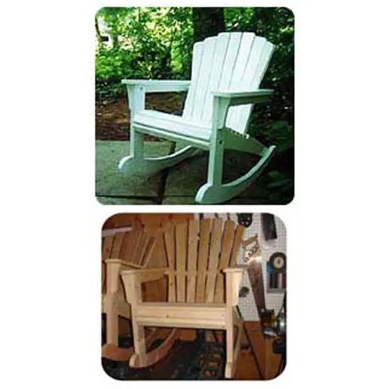 Rocking Adirondack Chair Plan – Step-by-Step Paper Project Blueprint