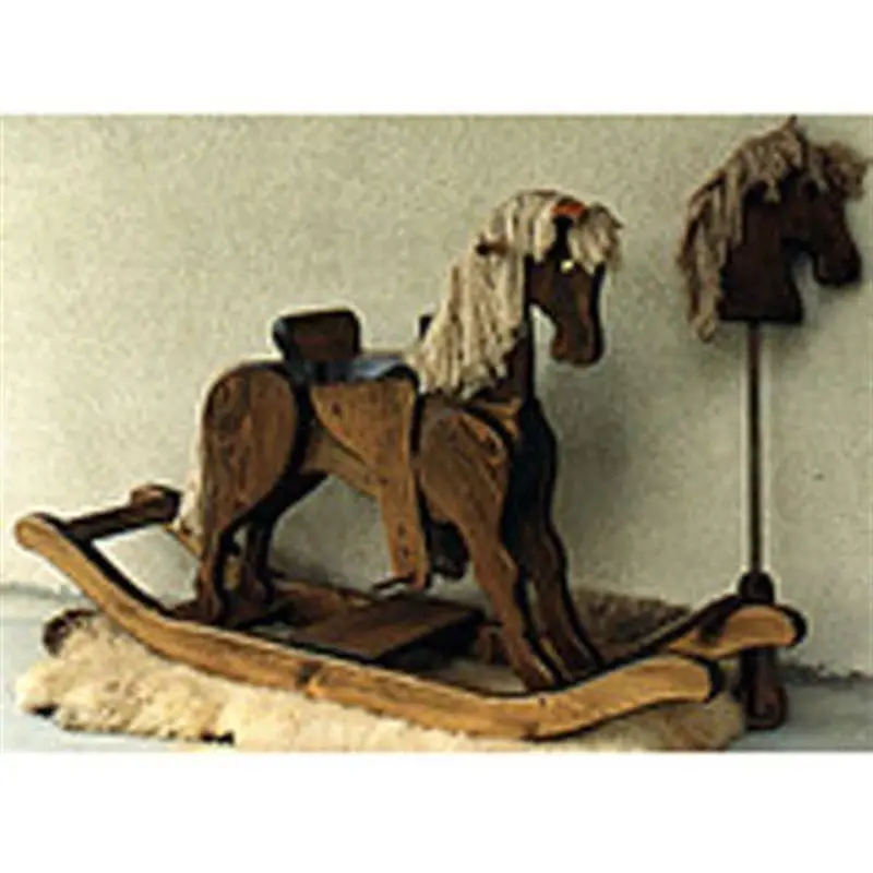 Rocking Horse & Hobby Horse Plan – Printable Woodworking Blueprint