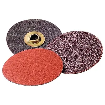 Roloc Ceramic Grinding Disc, 2-Inch Diameter, TR Mount, 60-Grit Abrasive