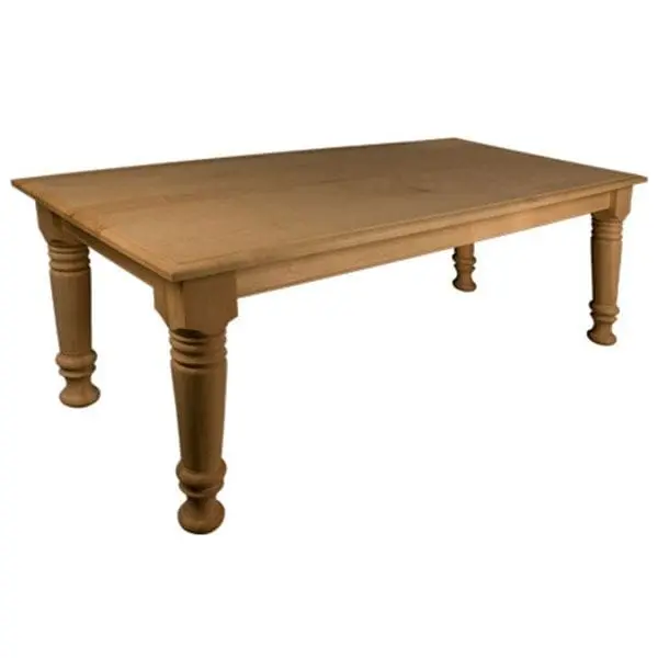 Rustic Farmhouse Dining Table – Heavy-Duty DIY Kit