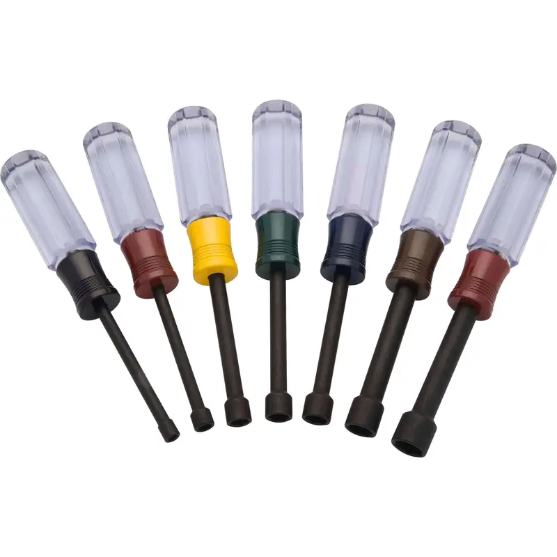 SAE Nut Driver Set – 7-Piece with Acetate Handles