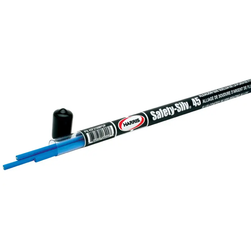 Safety-Silv® 45FC Flux-Coated Silver Brazing Rod