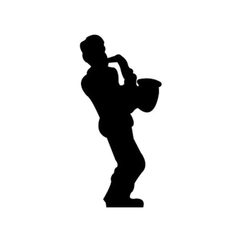 Saxophone Player Shadow Box Woodworking Blueprint – Digital Paper Plan
