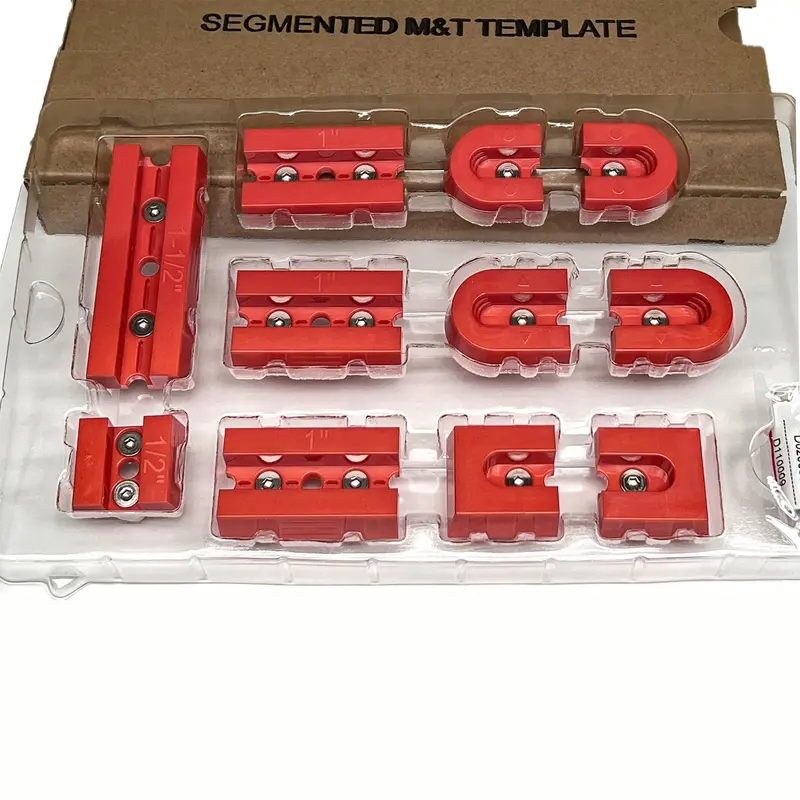 Segmented Layout Mortise-and-Tenon Template for PantoRouter