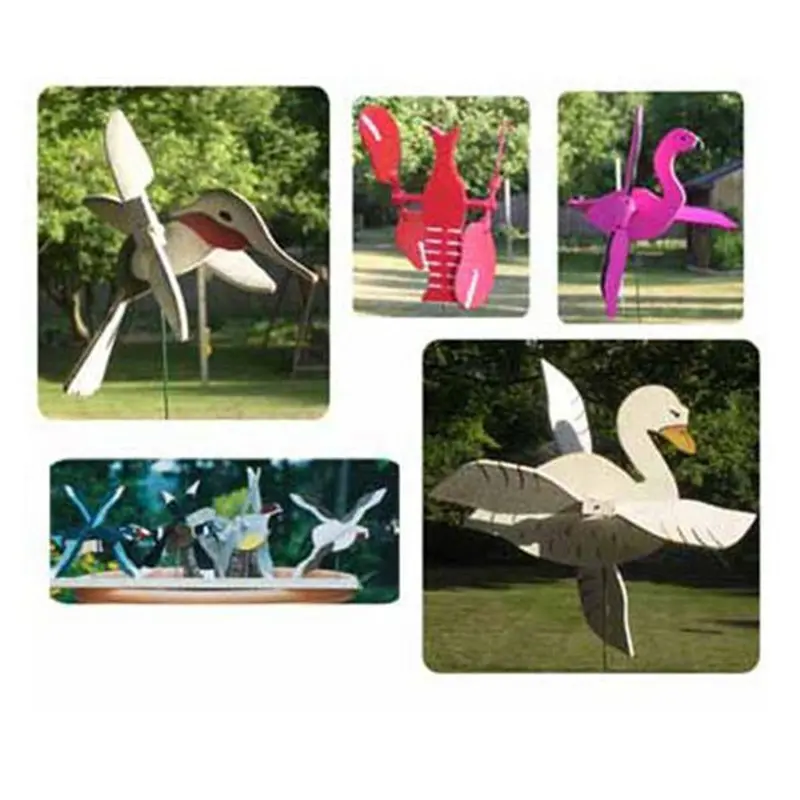 Set of 10 Miniature Whirligigs – Printable Woodcraft Project Plans