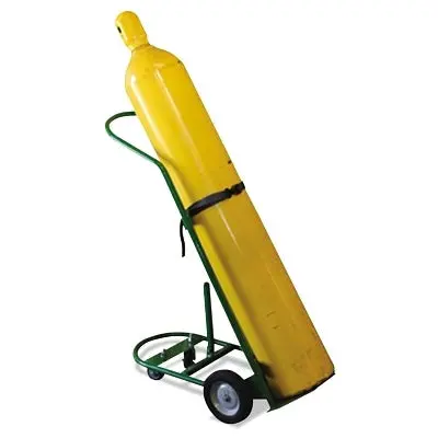 Single-Cylinder Storage Rack with 8-Inch Semi-Pneumatic Wheels