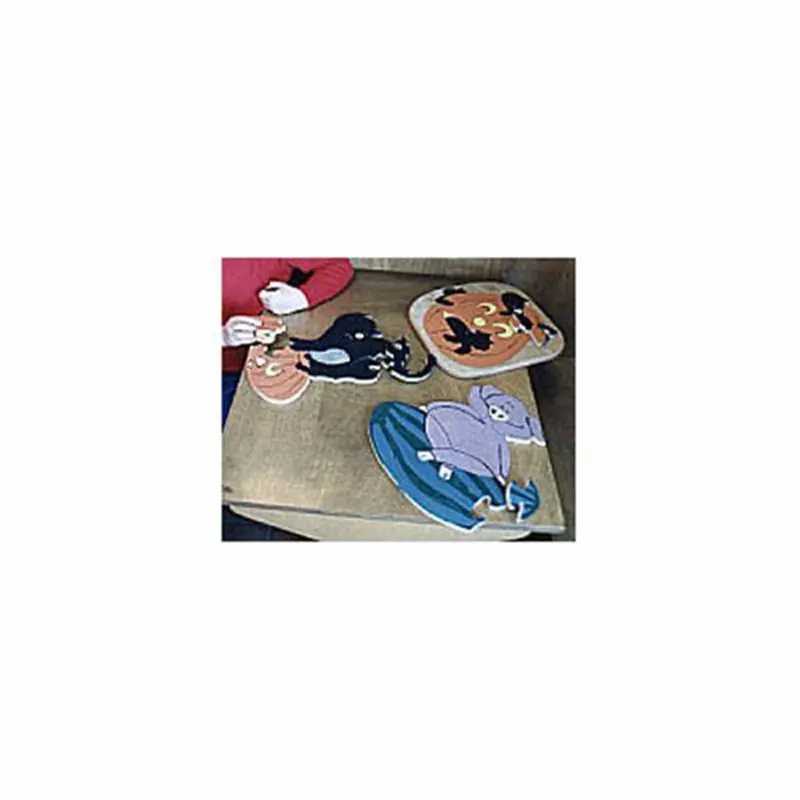 Six-Puzzle Set Construction Plan – Educational & Decorative Wood Projects