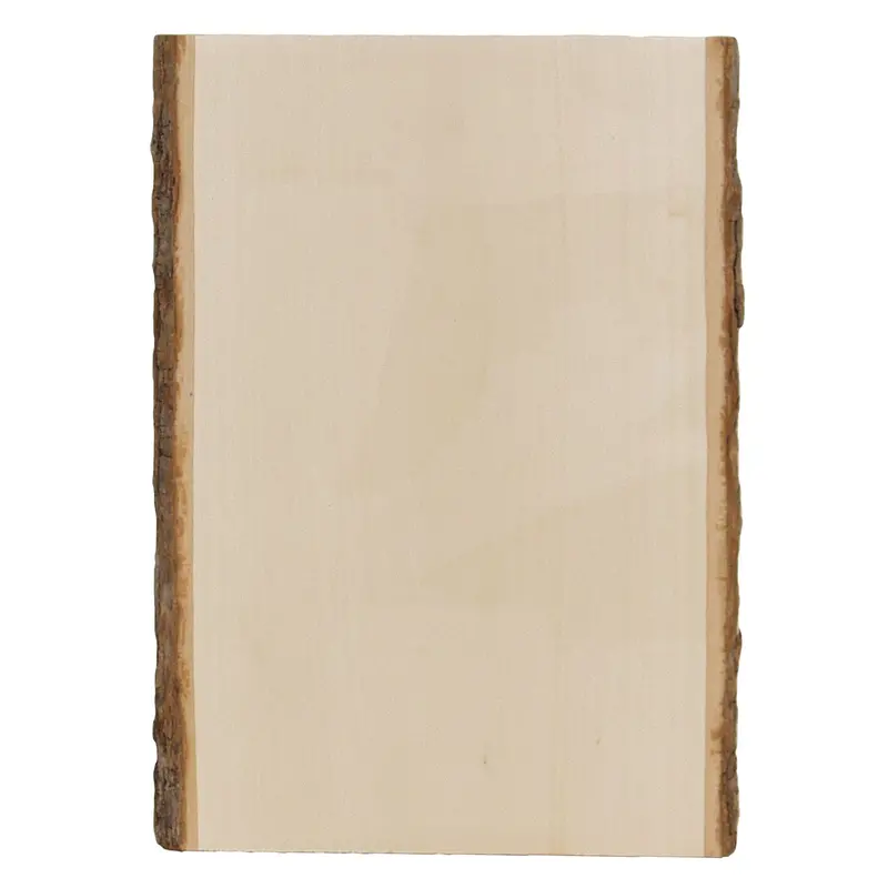 Small Basswood Country Planks – Ideal for Pyrography, Hot Stamping, and Relief Carving