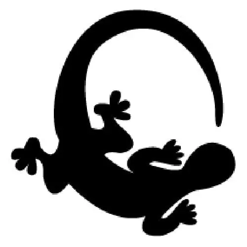 Southwest-Style Lizard Silhouette Woodworking Plan