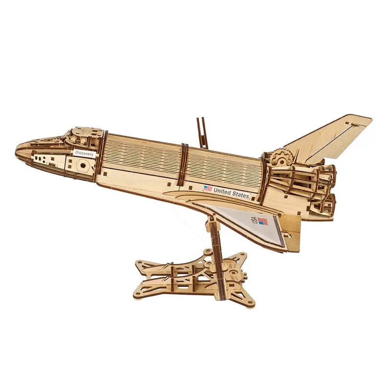 Space Shuttle Discovery Replica Wooden Craft Kit