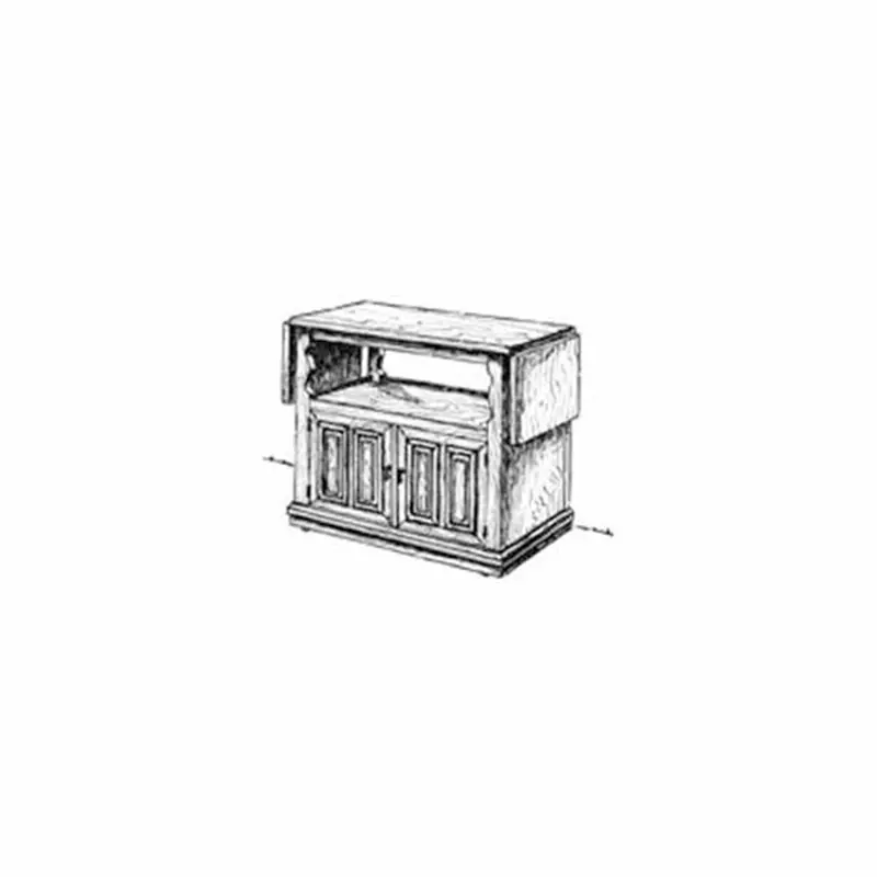 Spanish Buffet Cabinet Construction Plan
