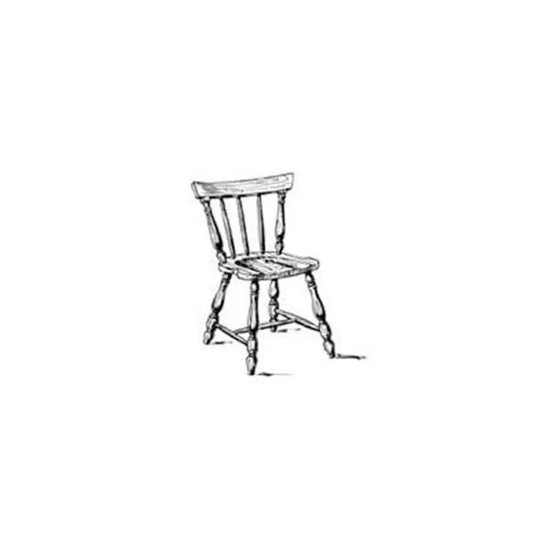 Spindle-Side Dining Chair Woodworking Pattern (Printable PDF)