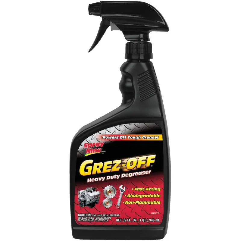 Spray Nine Grez-Off Degreaser – 32-Ounce Trigger-Spray Formula 1