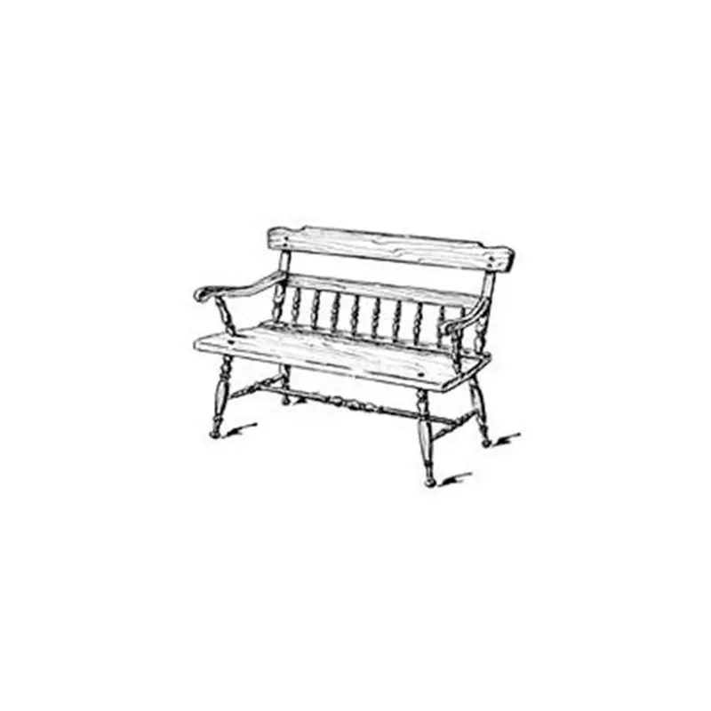 Squire Bench — Printable Woodworking Project Plan