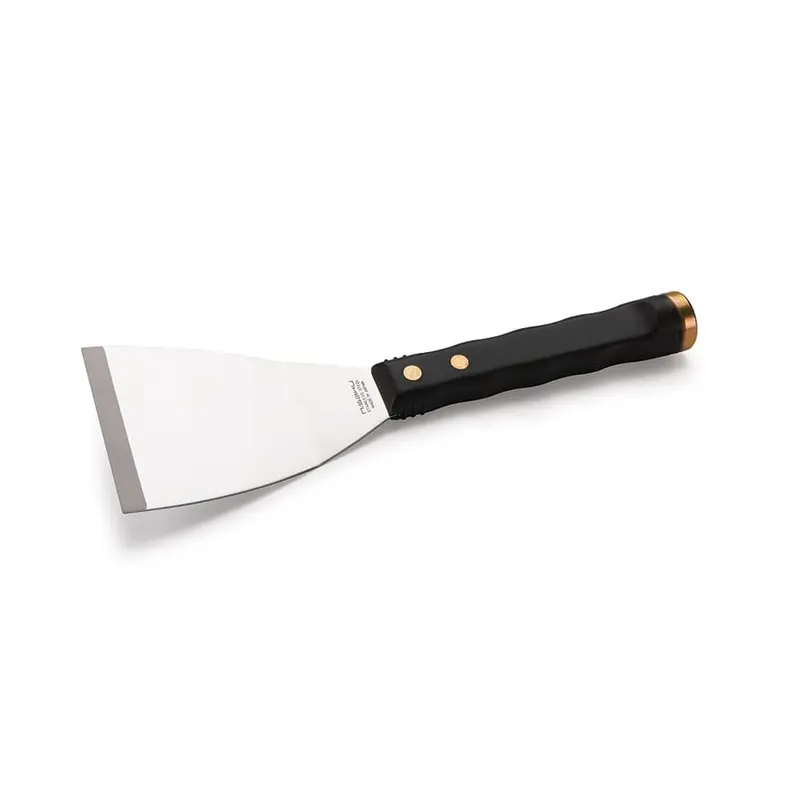 Stainless Steel Hammer-Top Scraper with Offset Handle