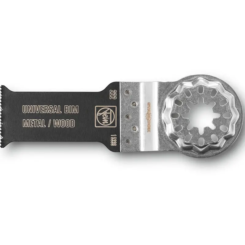 Starlock E-Cut BiMetal Oscillating Saw Blade (1-1/8″ x 2-1/8″) – Single Pack