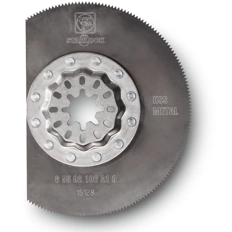 Starlock Segmented HSS OMT Saw Blade – 3-3/8 Inch Diameter