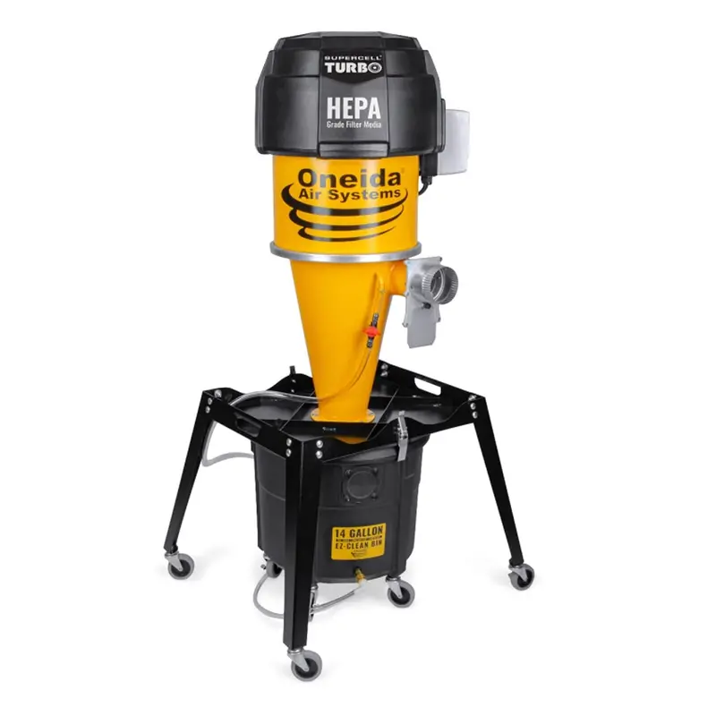 Supercell Turbo 14-Gallon High-Pressure Portable Dust Extractor