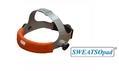SWEATSOpad® Extra-Wide Absorbent Sweatband for Welding Helmets