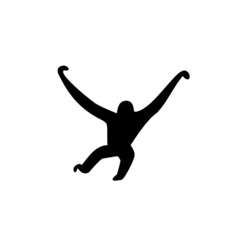 Swinging Monkey Silhouette Woodworking Plan
