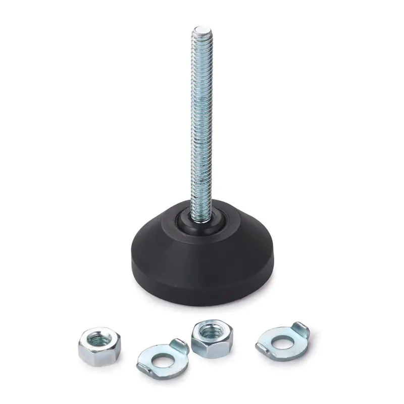 Swivel-Foot Toggle Clamp with 1/4″-20 Thread and 2.5″ Reach