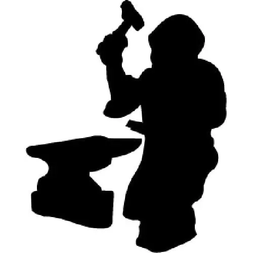 The Smithy Silhouette Woodworking Design