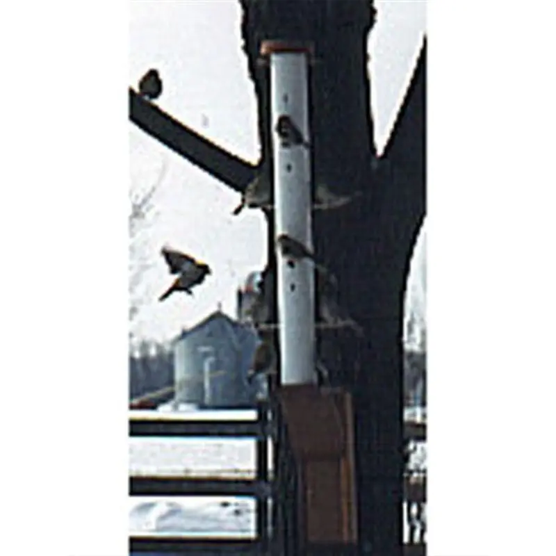 Three-Stand PVC Finch Feeder Construction Blueprint