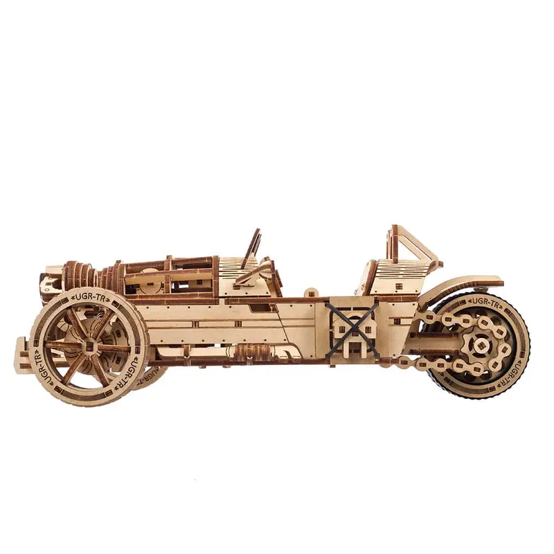 Three-Wheeler UGR-S Educational Wooden Assembly Kit