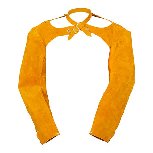 Tillman Heavy-Duty Split Cowhide Welding Sleeves – 23 in. with Adjustable Neck Straps (Style 5200)