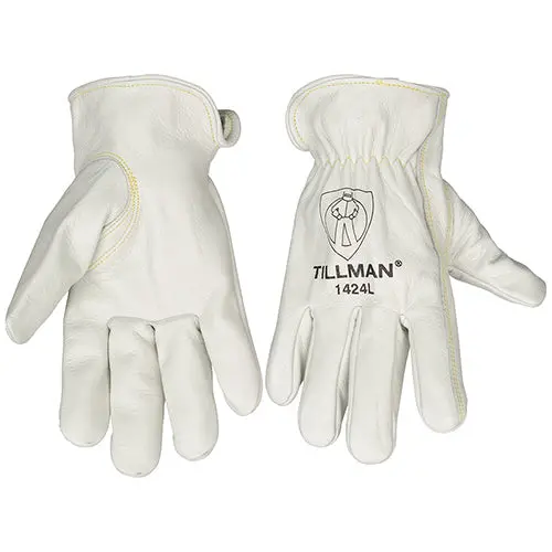 Tillman Premium Cowhide Driver-Style Work Gloves – Model 1424