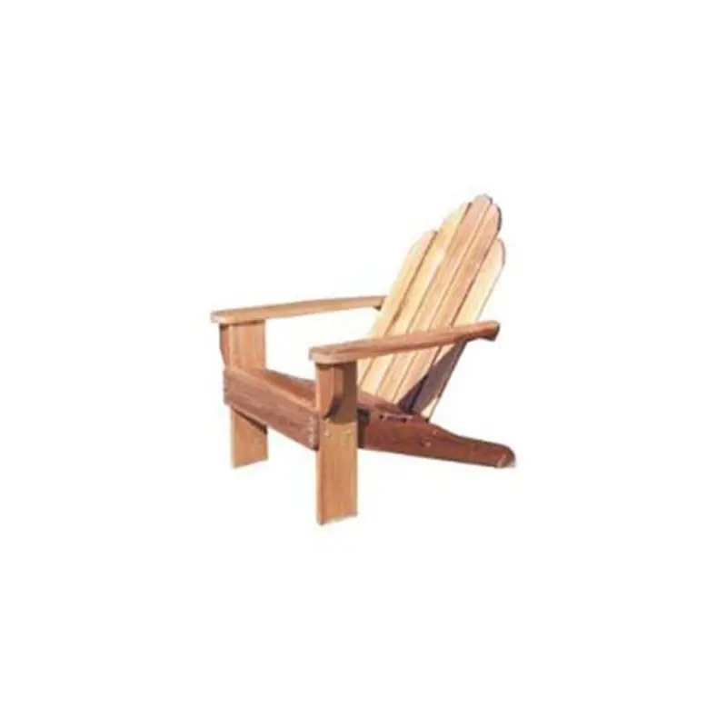 Traditional Adirondack Chair Woodworking Pattern Plan