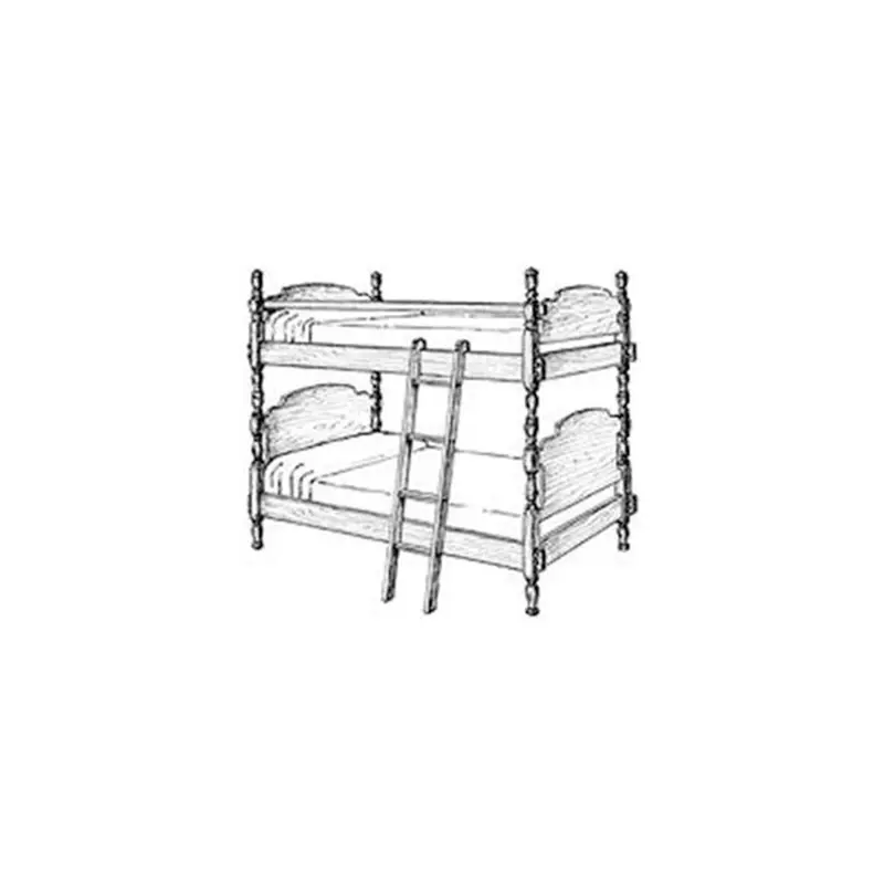 Traditional Bunk Bed Construction Plan (Printable PDF Pattern)