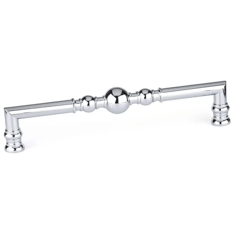 Traditional Cabinet Pull – 12-5/8″ Center-to-Center, Chrome-Plated Finish