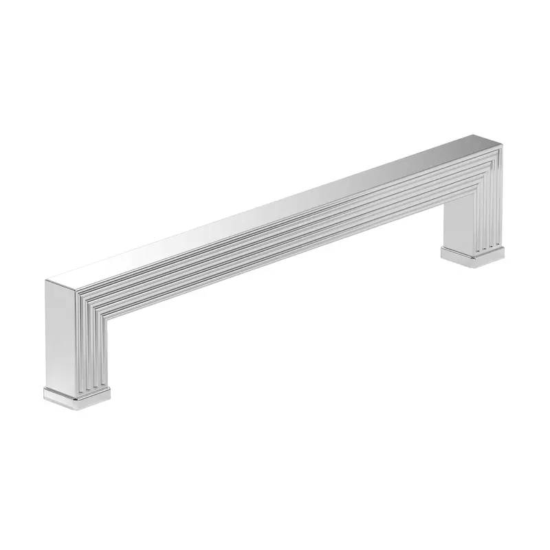 Transitional Cabinet Pull – 7-9/16″ Center-to-Center, Polished Chrome Finish