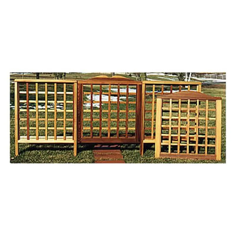 Trellis Fencing Build Plan – Vertical Garden Support System Woodworking Design