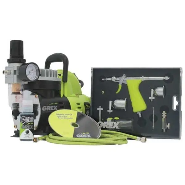 Tritium TS3 Dual-Action Airbrush Combo Kit for Hobbyists and Pros