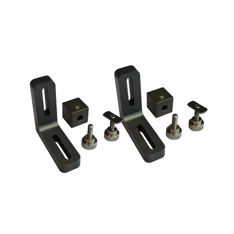Two-Piece Fence Mount Bracket Assembly for Workshop Tables